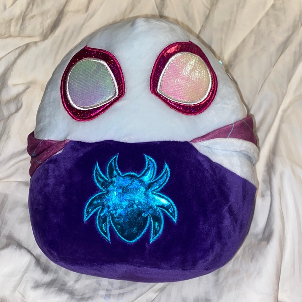 Ghost-spider squishmallow - spidey and his amazing friends